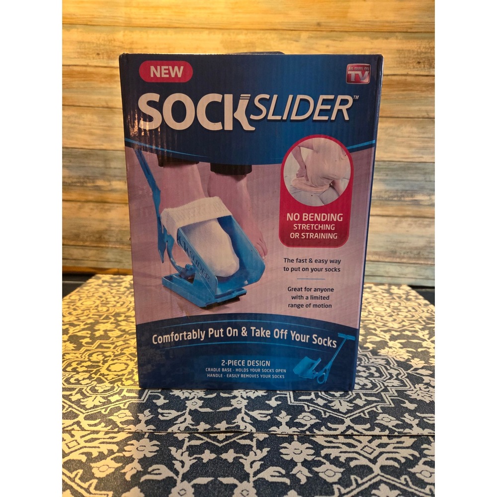 😎Sock Slider Aid Easy On Off Device for Limited Mobility Pregnancy Injuries‎
